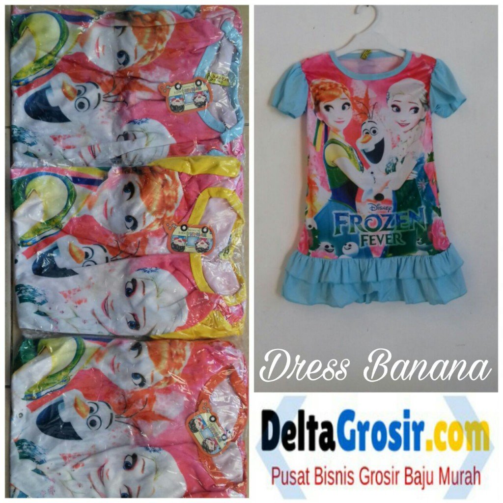 Sentra Grosir Dress Banana Terbaru Murah Surabaya