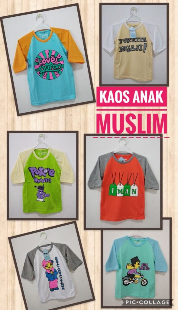 Supplier Kaos Muslim Anak Murah 17ribuan | Grosir Baju ...